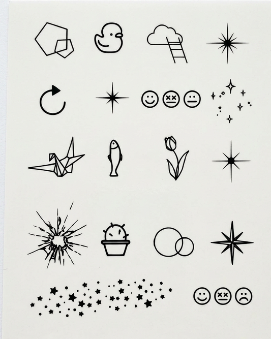 Susi | Çoklu Paket | Yarı Kalıcı Dövme