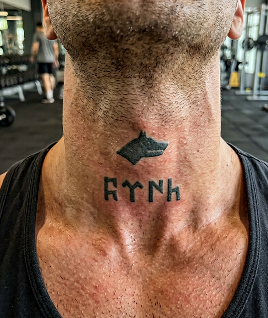 Göktürk | 5.5cm | Yarı Kalıcı Dövme