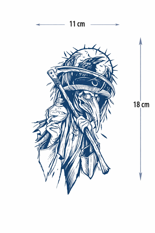 Şifacı | Yarı Kalıcı Dövme | 11x18cm