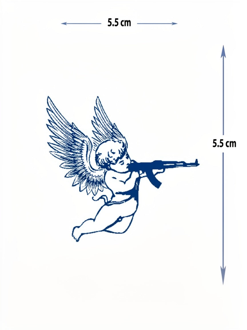 Eros | 5x5cm | Yarı Kalıcı Dövme
