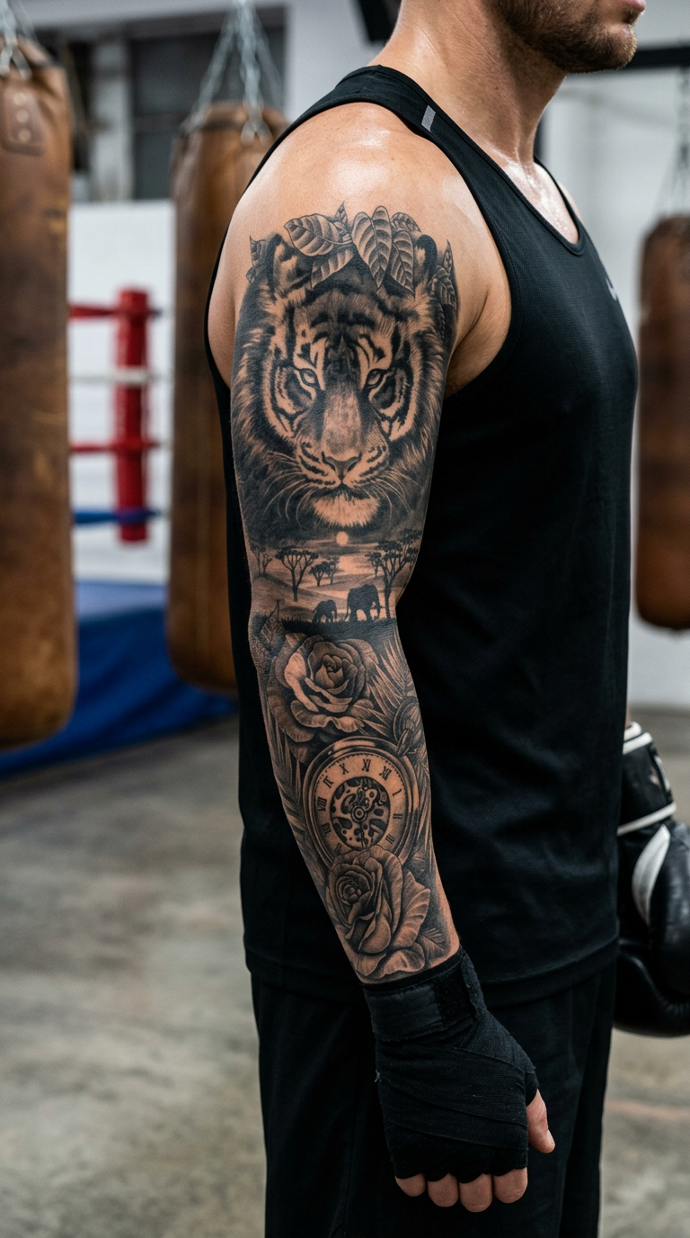 Tiger | Kol Kaplama | 17x47 cm
