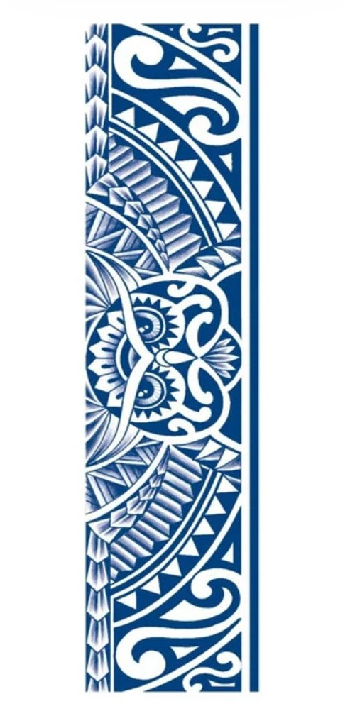 Şerit v2 | 4x20cm| Yarı Kalıcı Dövme