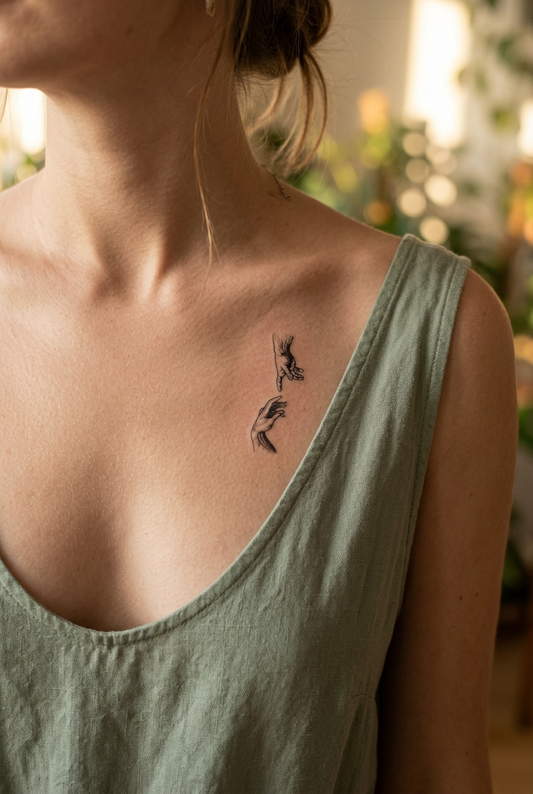 Adem'in Dokunuşu | 12x7 cm| Yarı Kalıcı Dövme