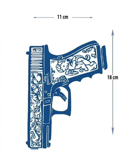 Dominant | 7x7cm| Yarı Kalıcı Dövme