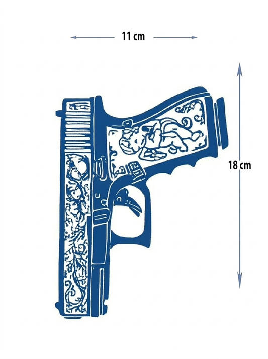 Dominant | 7x7cm| Yarı Kalıcı Dövme