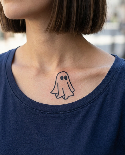 Minimal Ghost | Yarı Kalıcı | 5.5 * 5.5 cm