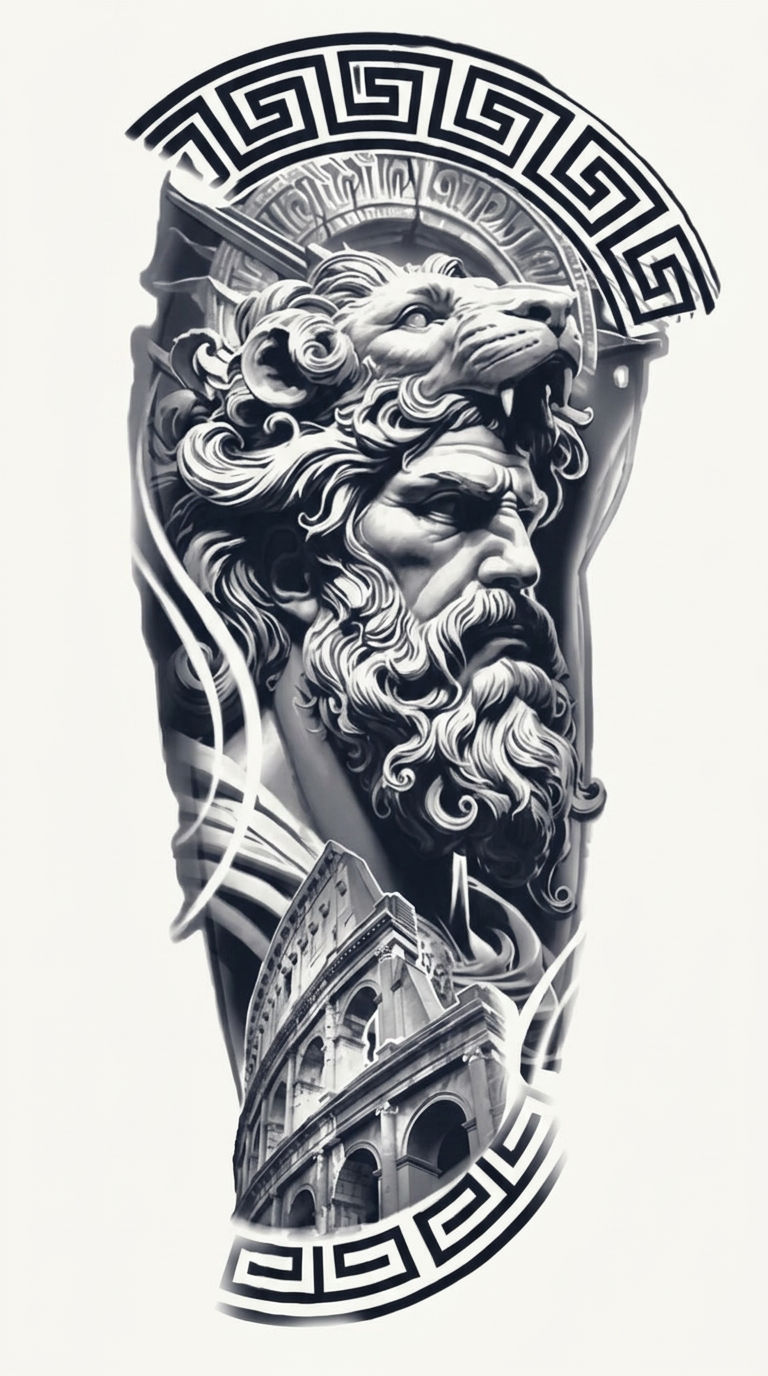 Hercules | 10x18cm | Yarım Kol
