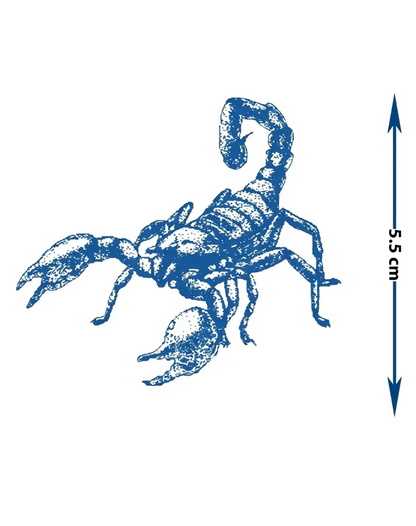 Akrep v2 | 5.5cm | Yarı Kalıcı Dövme