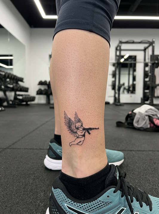 Eros | 5x5cm | Yarı Kalıcı Dövme