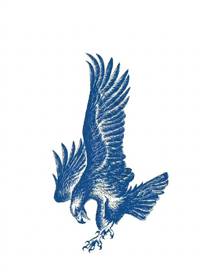 Eagle | 11x18cm | Yarı Kalıcı Dövme