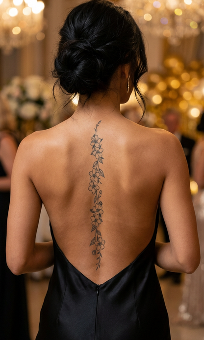 Line | 6x48cm | Yarı Kalıcı Sırt