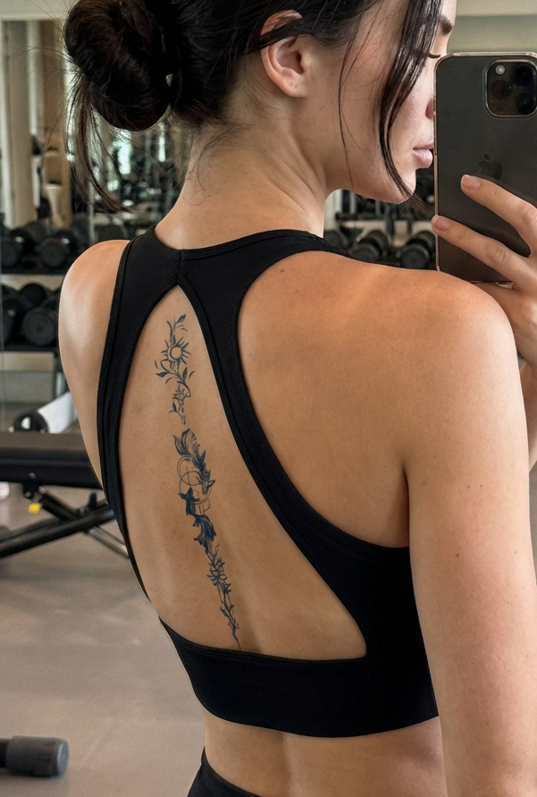 Utopia | 6x48cm | Yarı Kalıcı Sırt