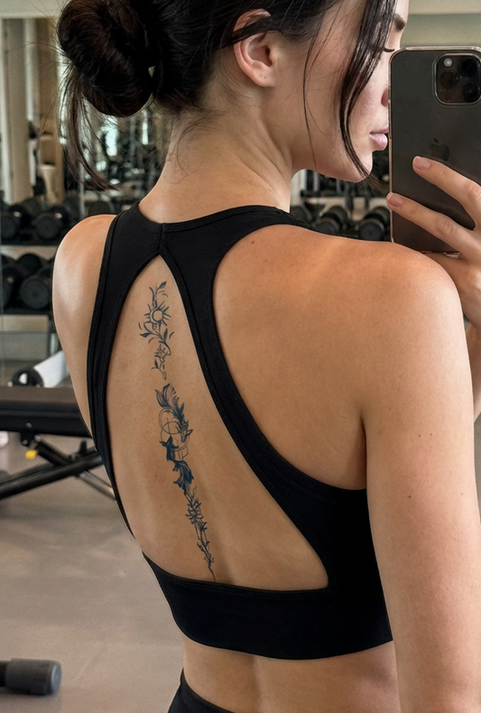 Utopia | 6x48cm | Yarı Kalıcı Sırt