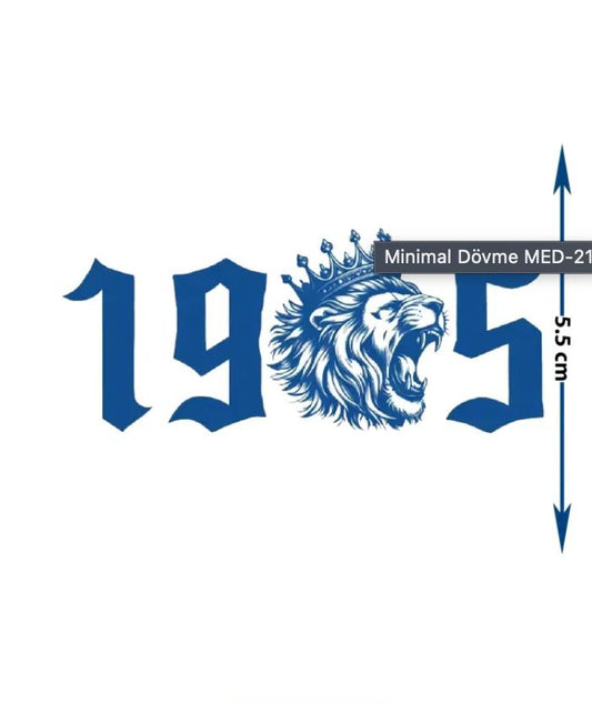 1905 |5.5cm | Yarı Kalıcı Dövme