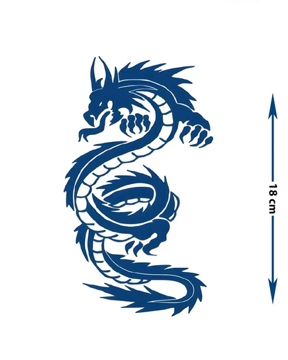 Dragon | 11x18cm | Yarı Kalıcı Dövme