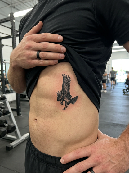 Eagle | 11x18cm | Yarı Kalıcı Dövme