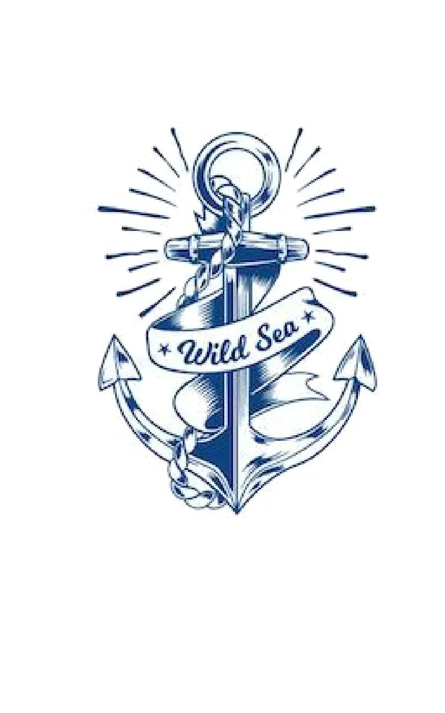 Çıpa | 5.5cm | Yarı Kalıcı Dövme