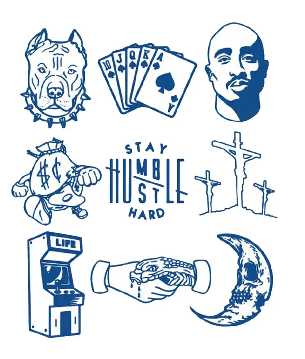 Street | 3x3 cm| Çoklu Dövme