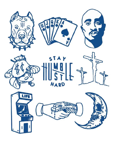 Street | 3x3 cm| Çoklu Dövme