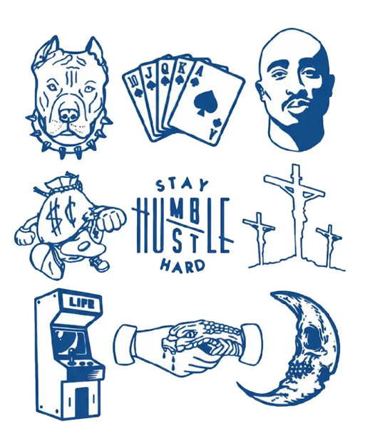 Street | 3x3 cm| Çoklu Dövme