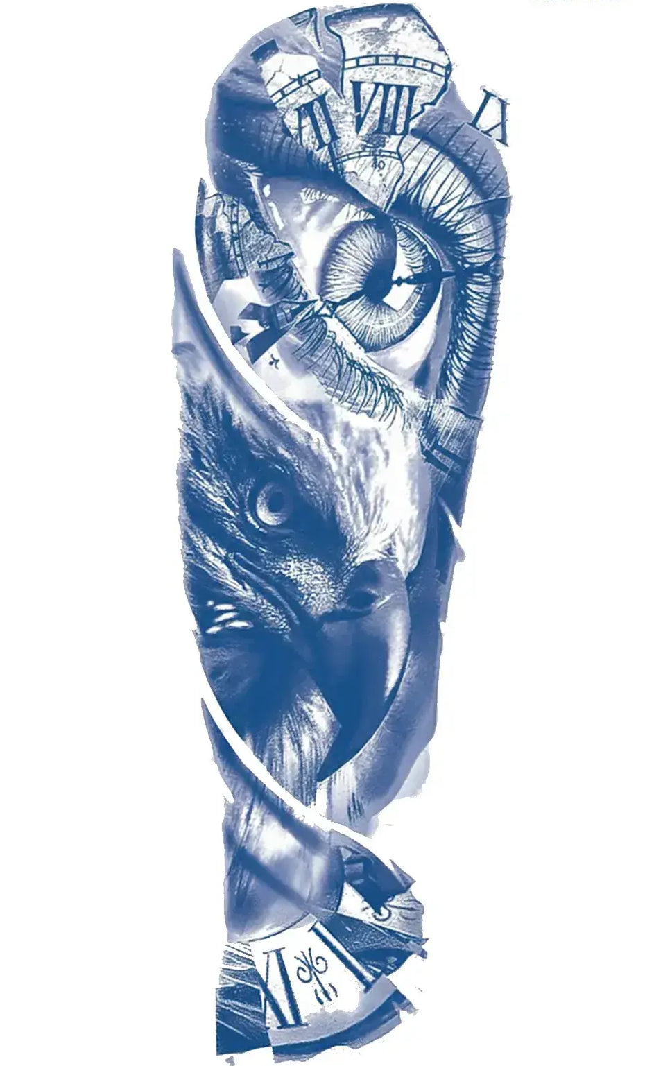 Eye & Eagle | 17x47cm | Kol Kaplama