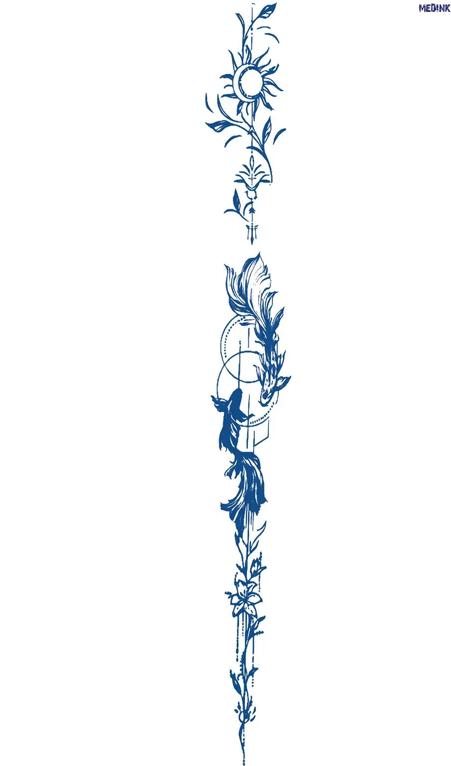 Utopia | 6x48cm | Yarı Kalıcı Sırt