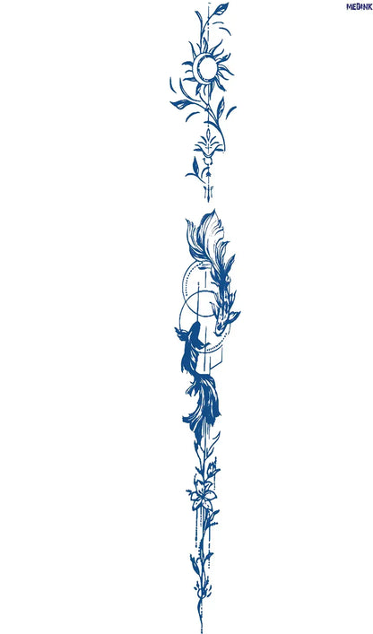 Utopia | 6x48cm | Yarı Kalıcı Sırt