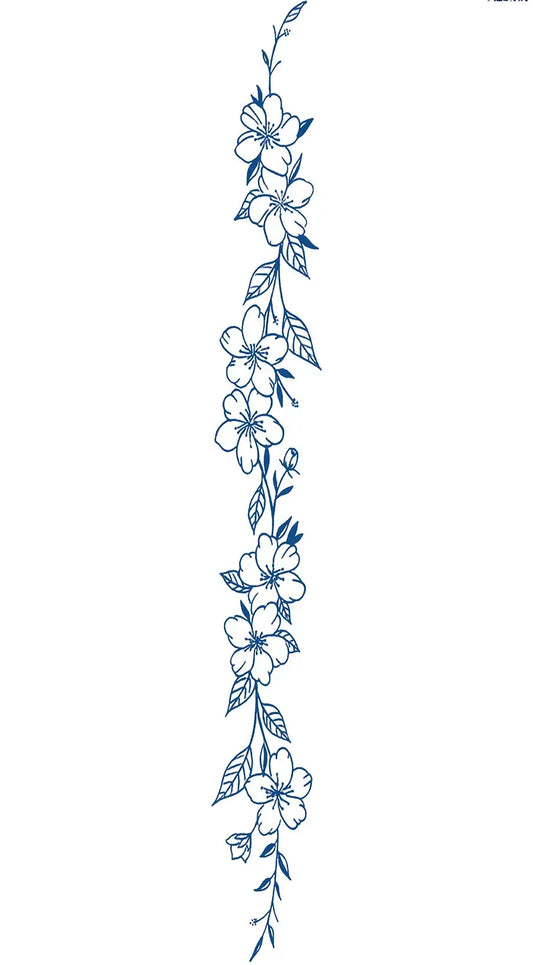 Line | 6x48cm | Yarı Kalıcı Sırt